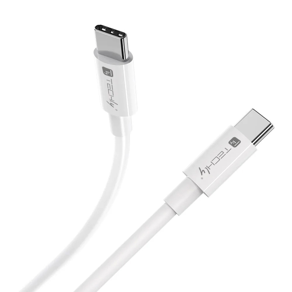 Cavo USB4 Gen3 EPR USB-C™ M/M 40G 240W PD3.1 8K E-Mark Certificato 1m TECHLY - immagine 7