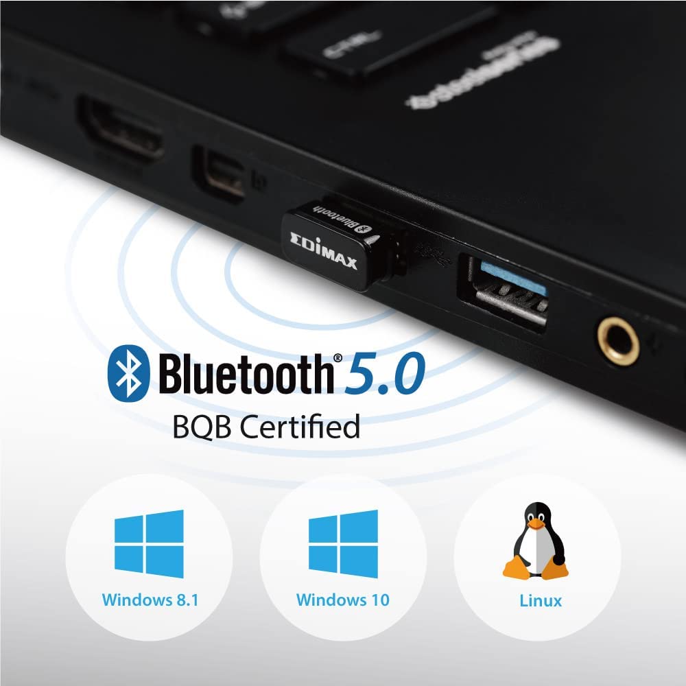 Adattatore USB Nano Bluetooth 5.0, BT-8500 EDIMAX - immagine 6