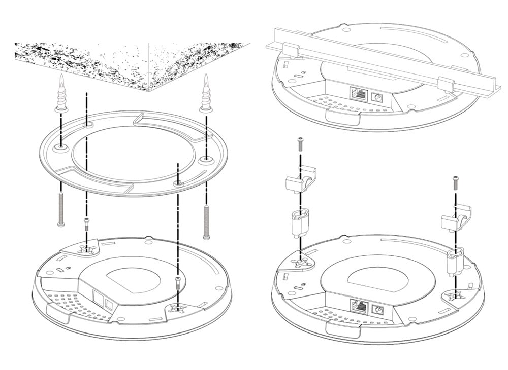 Access Point PoE 2x2 N da Soffitto, CAP300 EDIMAX - immagine 7