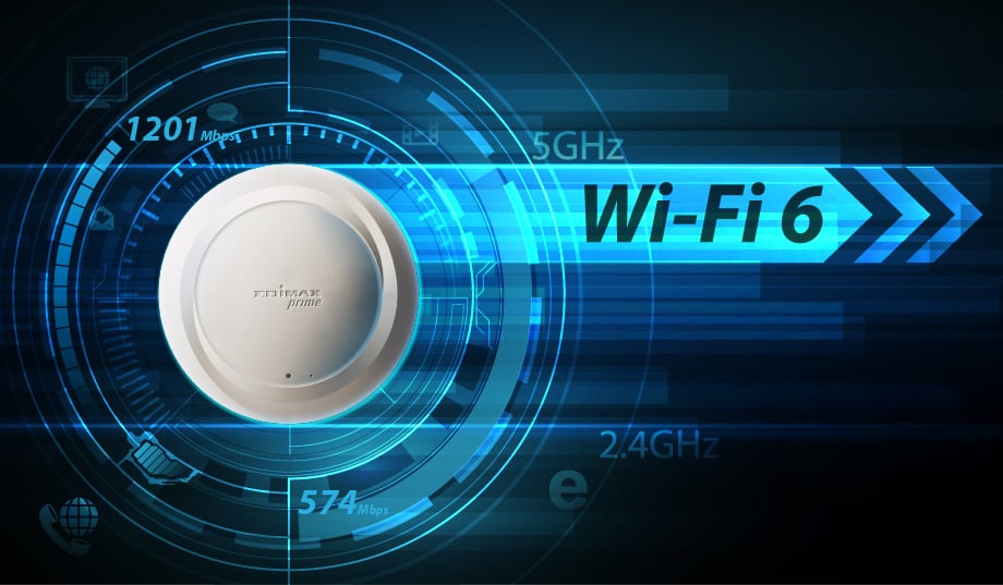 Access Point PoE AX1800 con montaggio a soffitto dual-band e Wi-Fi 6, CAX1800 EDIMAX - immagine 7