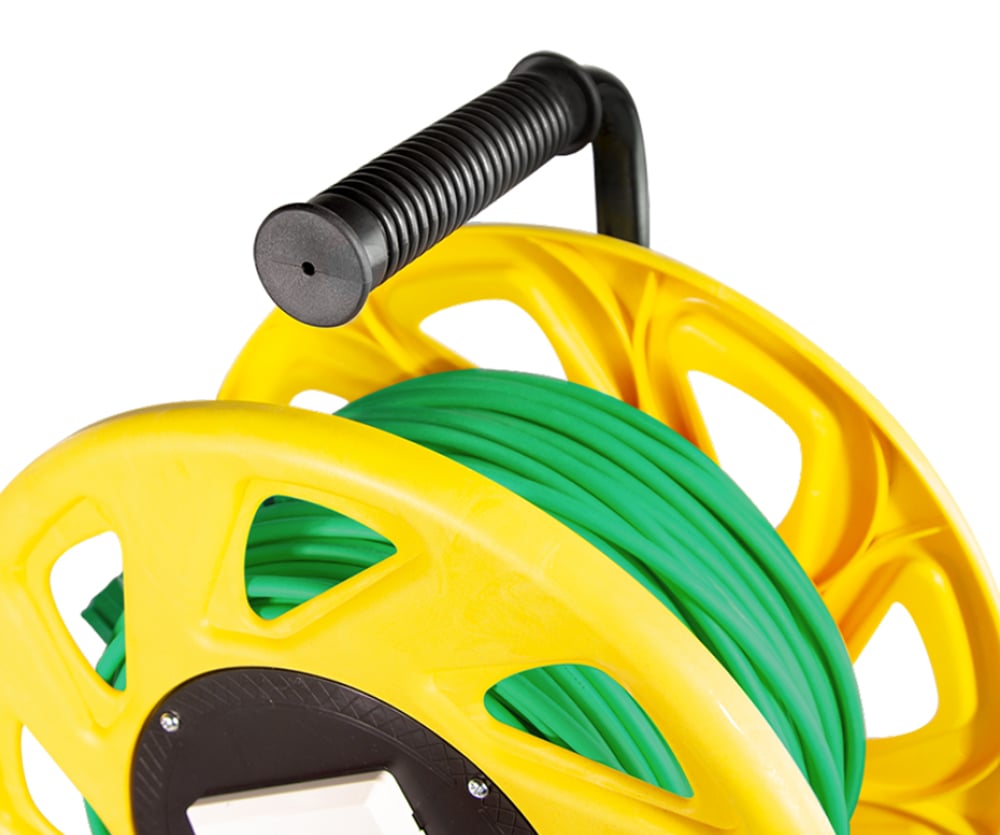 Cavo Patch Cat.7 Plug RJ45 S/FTP PUR con Avvolgicavo 60m Verde LOGILINK - immagine 7