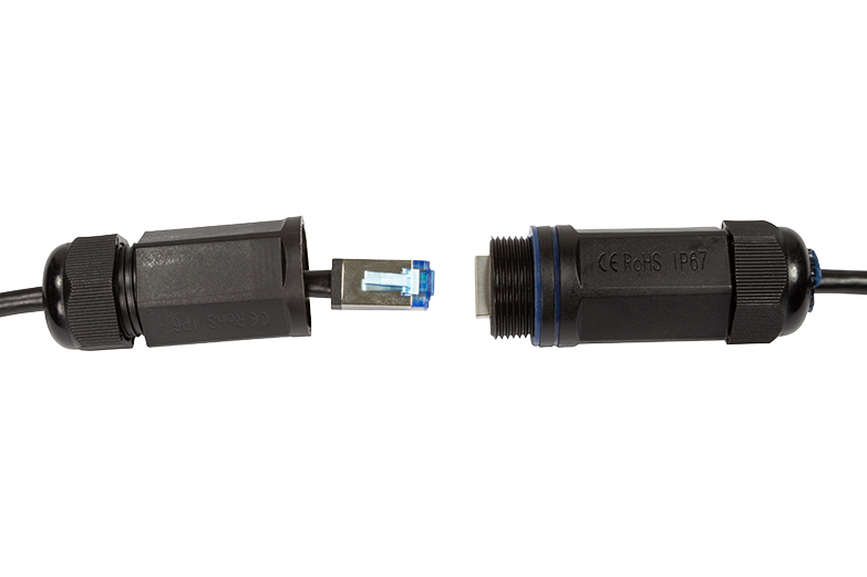 Cavo Patch di Rete da Esterno Cat.6A S/FTP in Rame 10m LOGILINK - immagine 7
