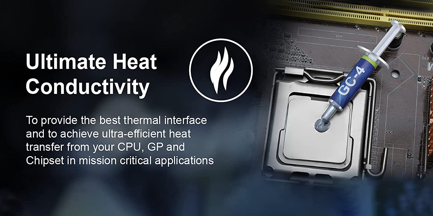 Pasta Termoconduttiva GC-4 per Dissipatori di Calore 3.5g GELID SOLUTIONS - immagine 7