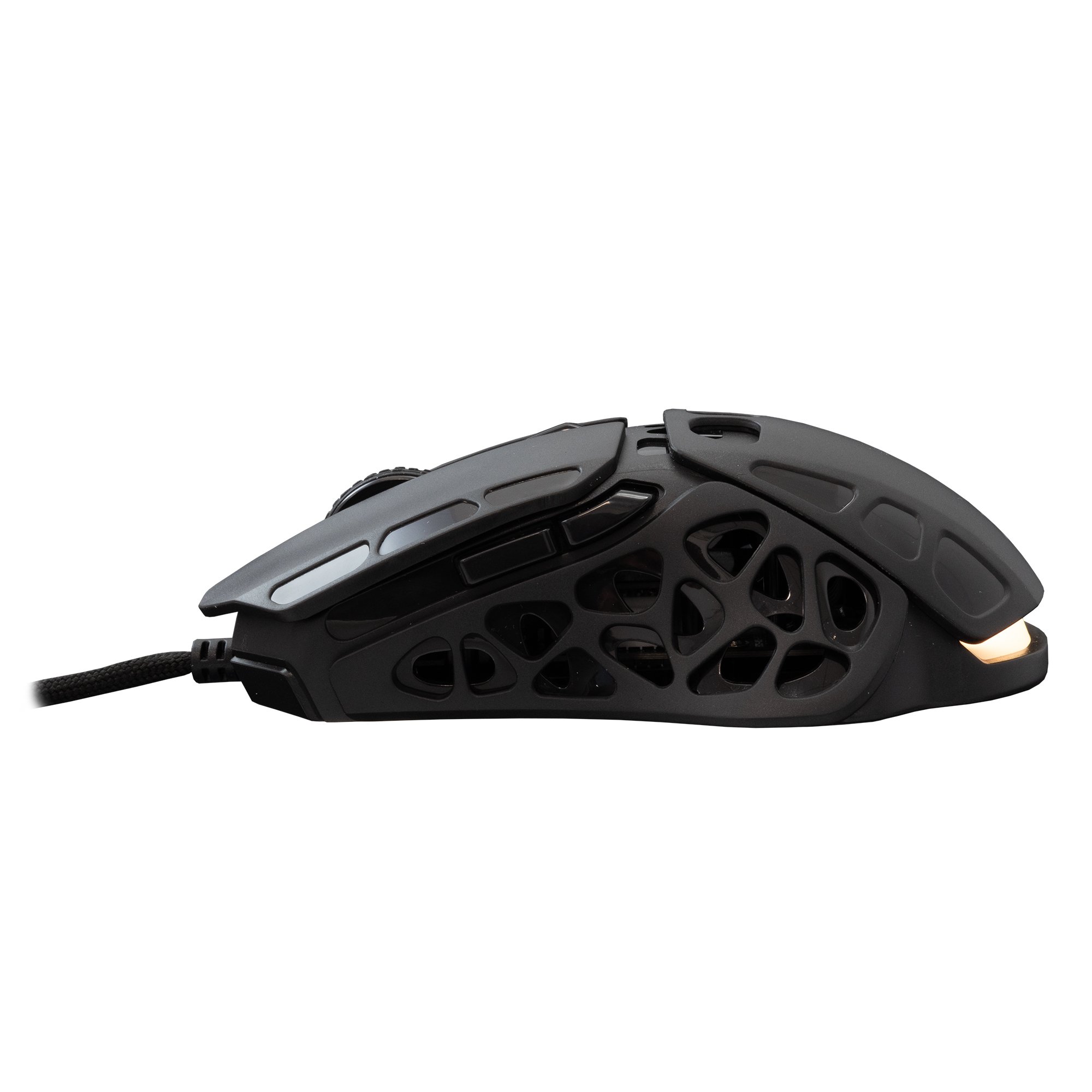 Mouse Ottico Gaming LED RGB con Cavo USB 7200 dpi Nero, ECTOR WHITE SHARK - immagine 7