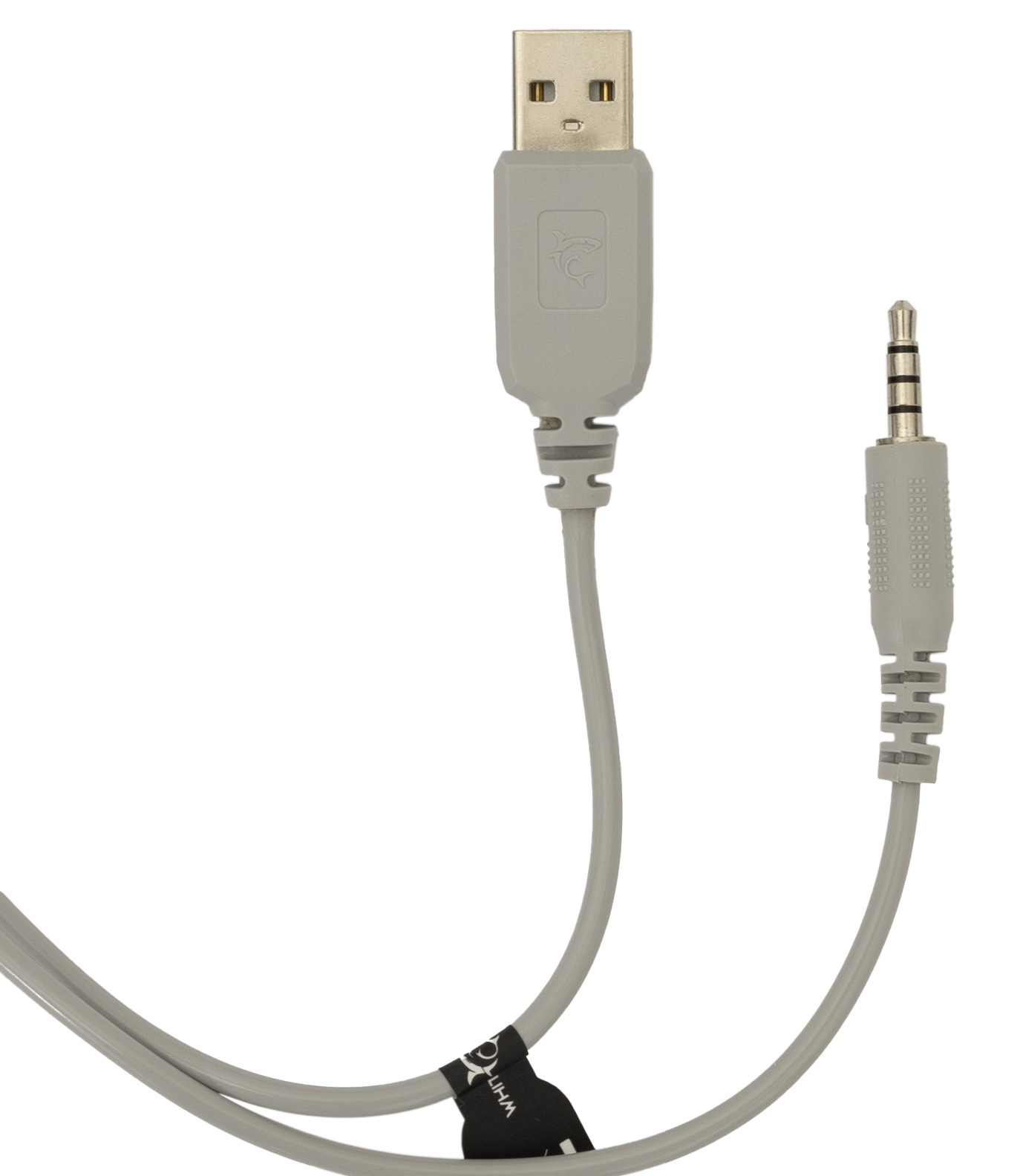 Cuffia Gaming Stereo con Microfono e Illuminazione RGB su Cuffie e Archetto Bianco FIREFLY WHITE SHARK - immagine 7