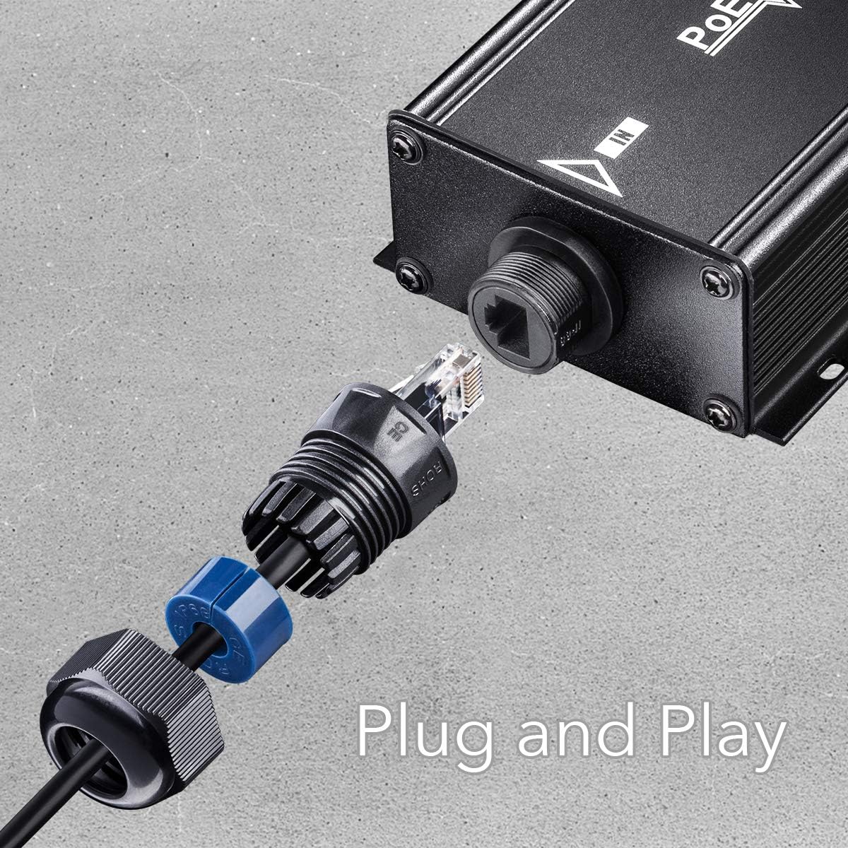 Extender Ripetitore PoE Gigabit da Esterno IP67 a 2 Canali, POE25 CUDY - immagine 7