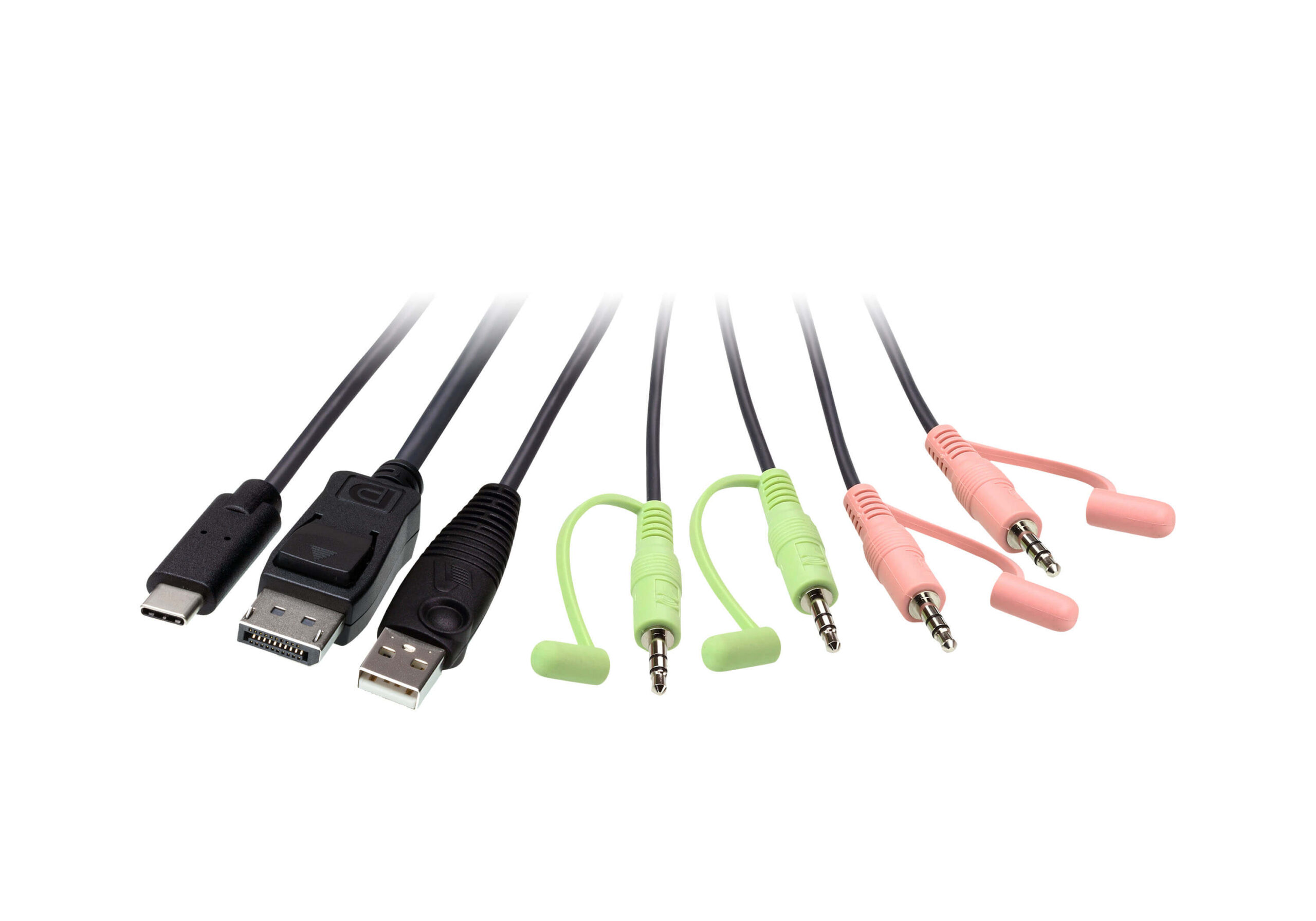 Switch KVM Cablato Ibrido DisplayPort USB-C™ a 2 porte, CS52DP ATEN - immagine 7
