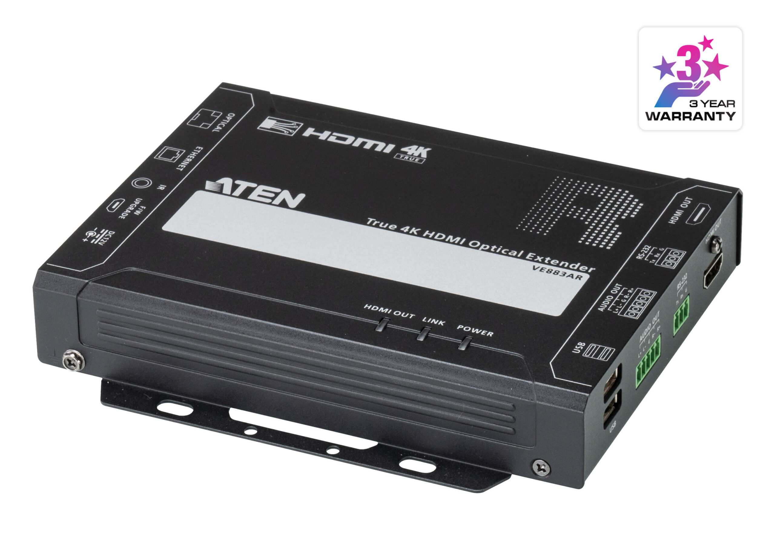 Kit Extender HDMI in Fibra Ottica True 4K Fino a 300m, VE883AK1-AT-G ATEN - immagine 6