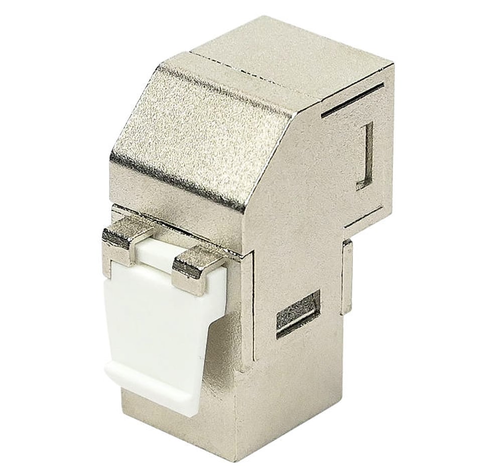 Accoppiatore RJ45 F/F 90° Cat.6A Schermato TECHLY PROFESSIONAL - immagine 6