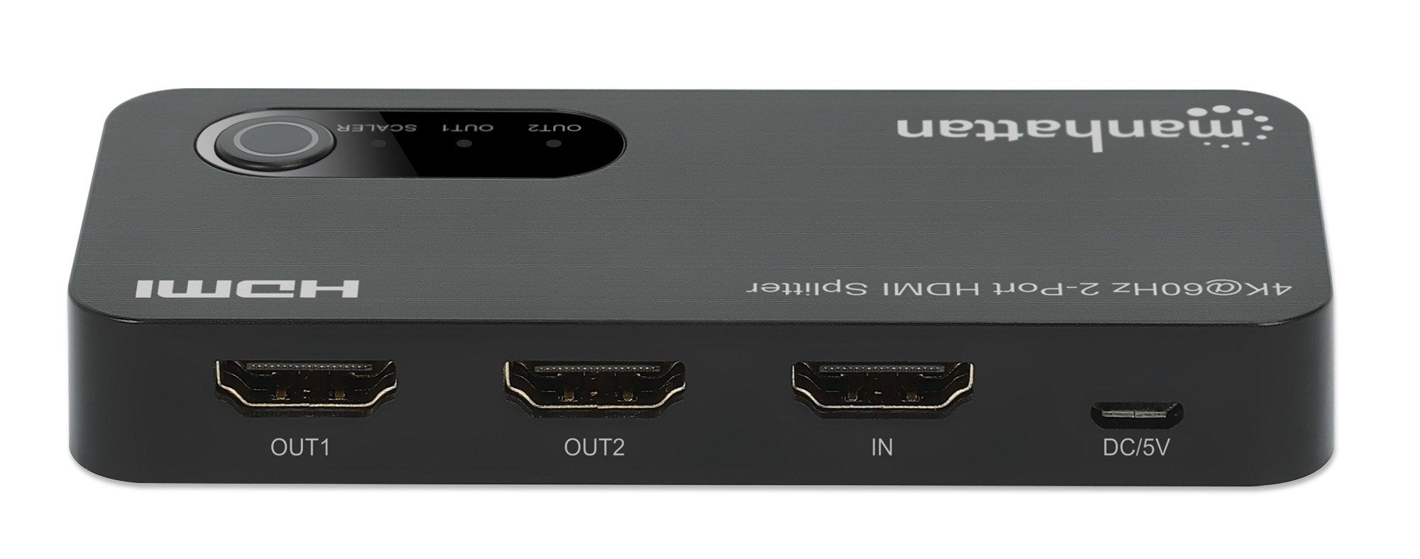 Splitter HDMI 4K@60Hz UHD 3D con LED 2 vie MANHATTAN - immagine 7