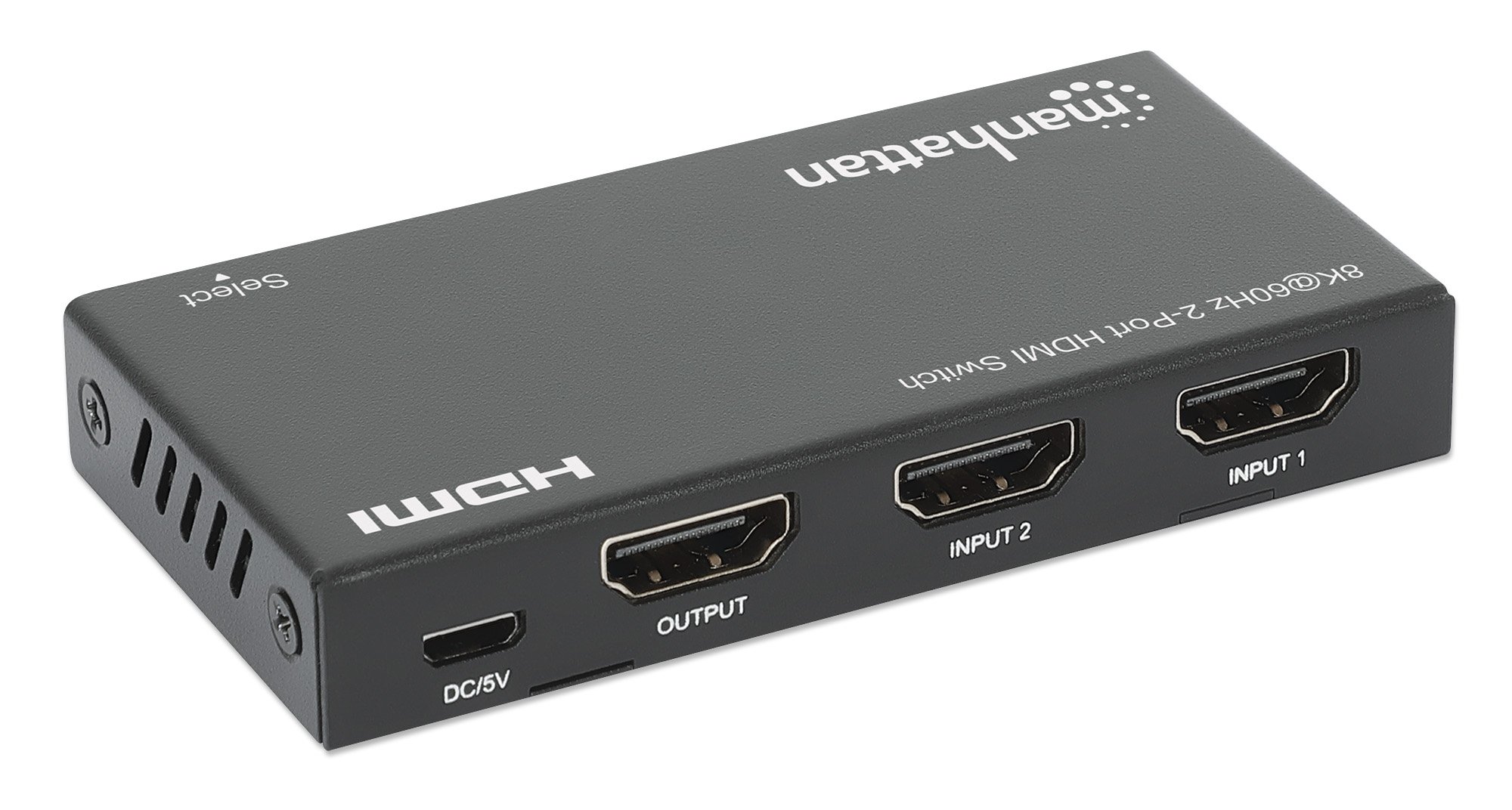 Switch HDMI 8K@60Hz 2 porte MANHATTAN - immagine 7