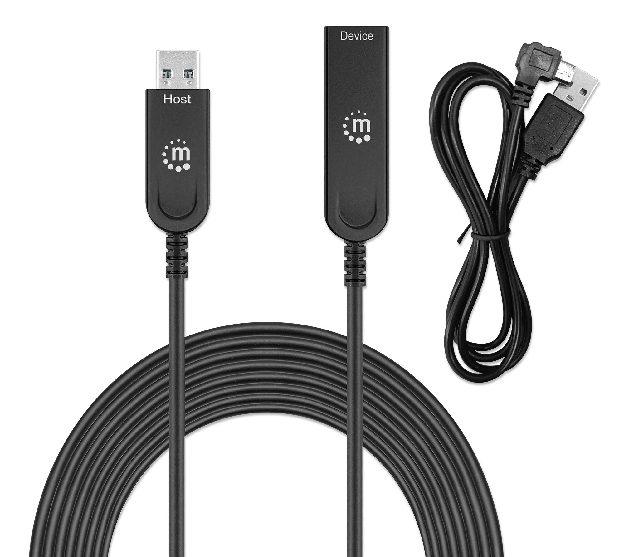 Cavo Ottico Attivo USB 3.2 Gen 2 SuperSpeed+ Active Optical Cable USB A M/F 50m MANHATTAN - immagine 7