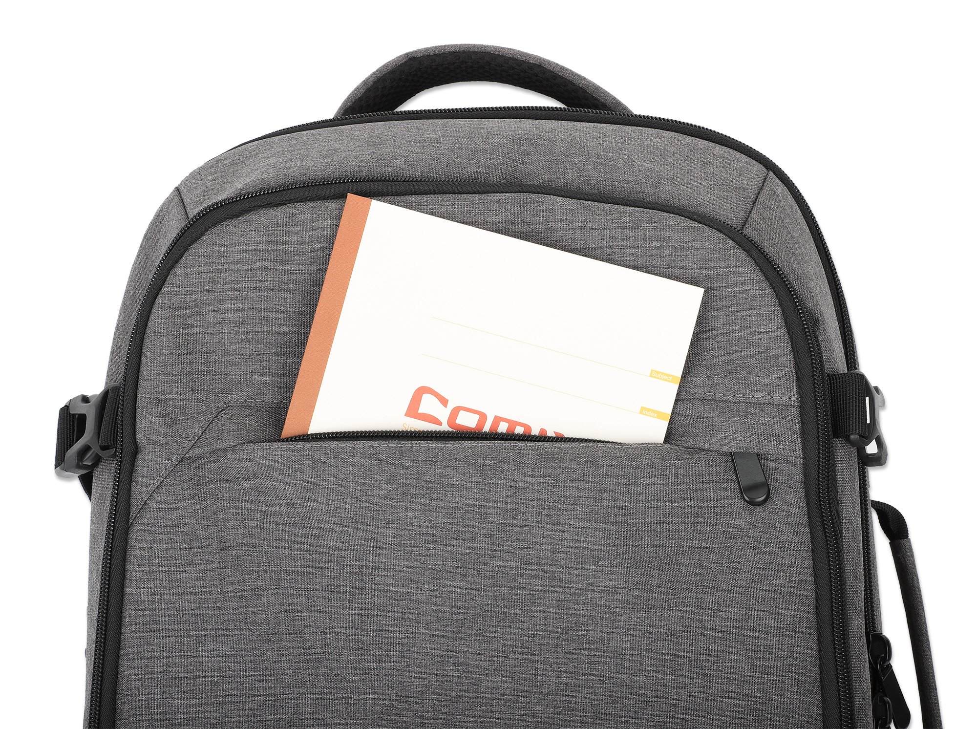Zaino per Notebook 17.3'' Bagaglio a Mano Borsone da Viaggio Roma MANHATTAN - immagine 8