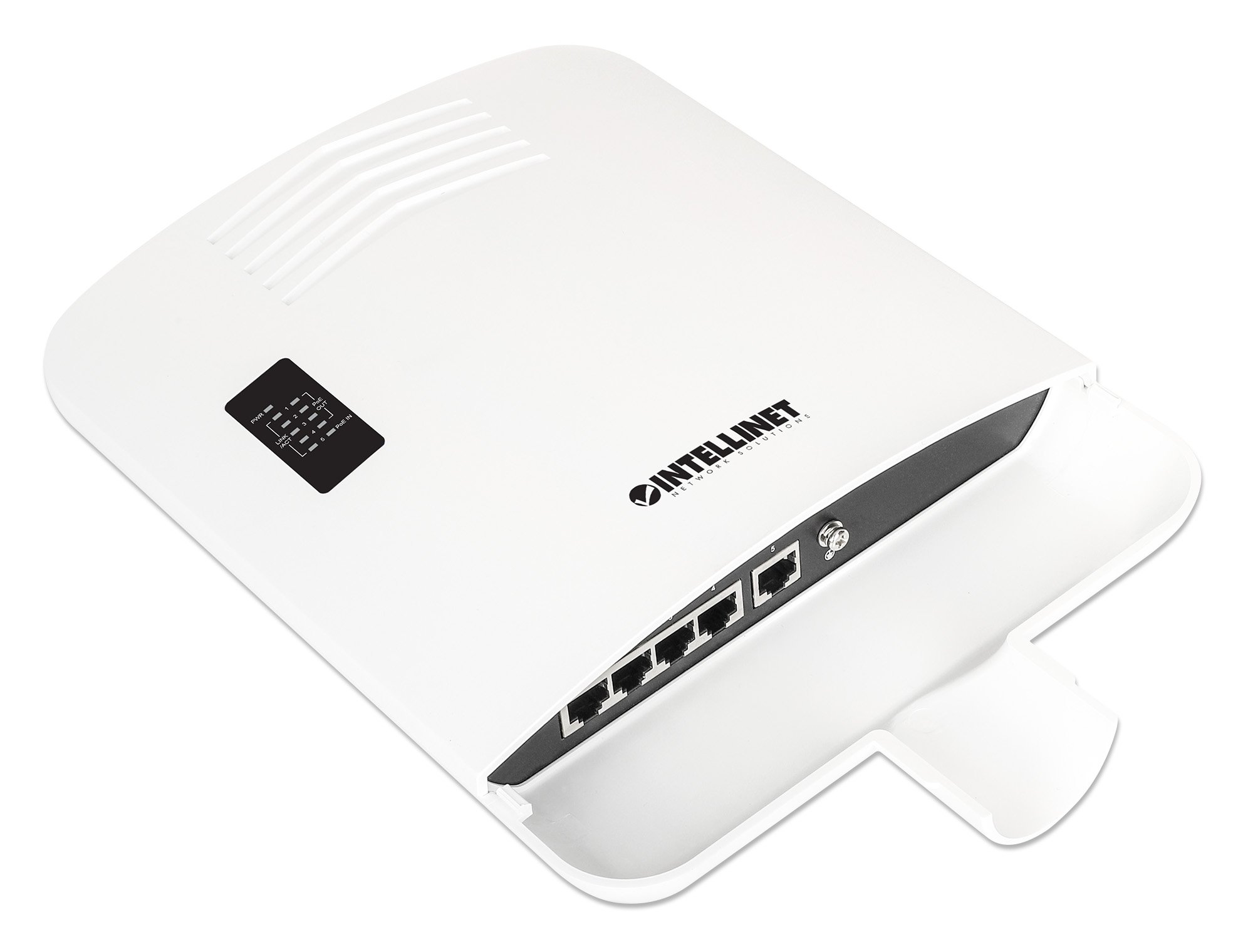 Switch Gigabit 5 porte PoE Passante / Extender 4 porte PoE+ per Esterno INTELLINET - immagine 6