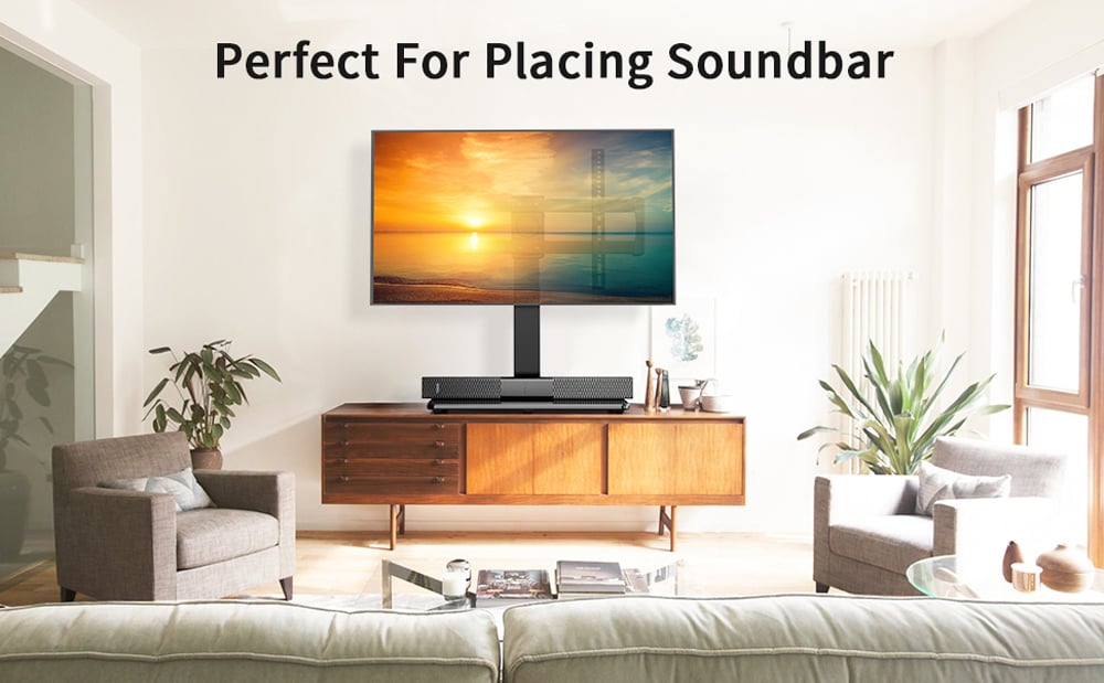 Supporto Universale da Tavolo per Monitor e TV da 32'' a 55'' TECHLY - immagine 7