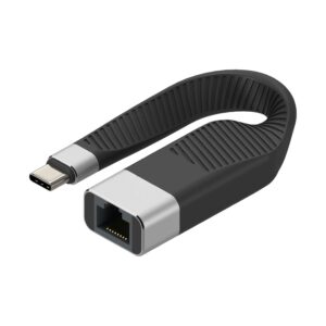 Cavo Corto Piatto USB-C&trade; Maschio a RJ45 Femmina FPC 14,4 cm TECHLY