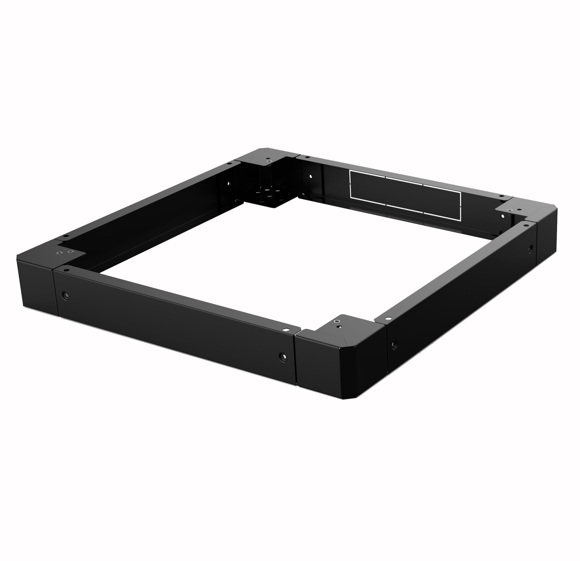 Zoccolo 600 x 800 mm per Armadi Rack Nero TECHLY PROFESSIONAL