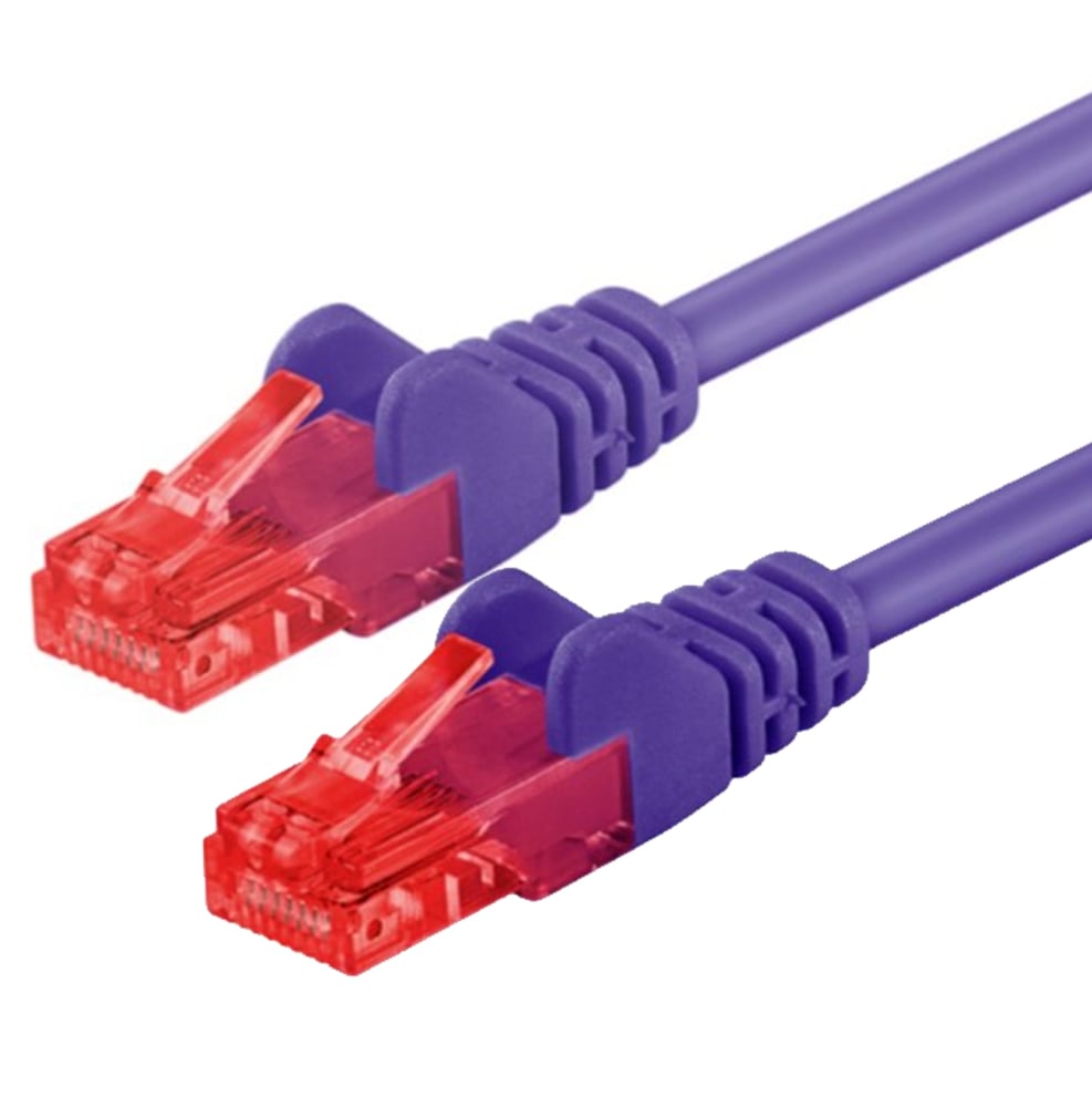 Cavo di rete Patch in CCA Cat.6 Viola U/UTP 2m GOOBAY