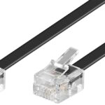 Cavo telefonico RJ11 Modulare 6P4C 3m GOOBAY
