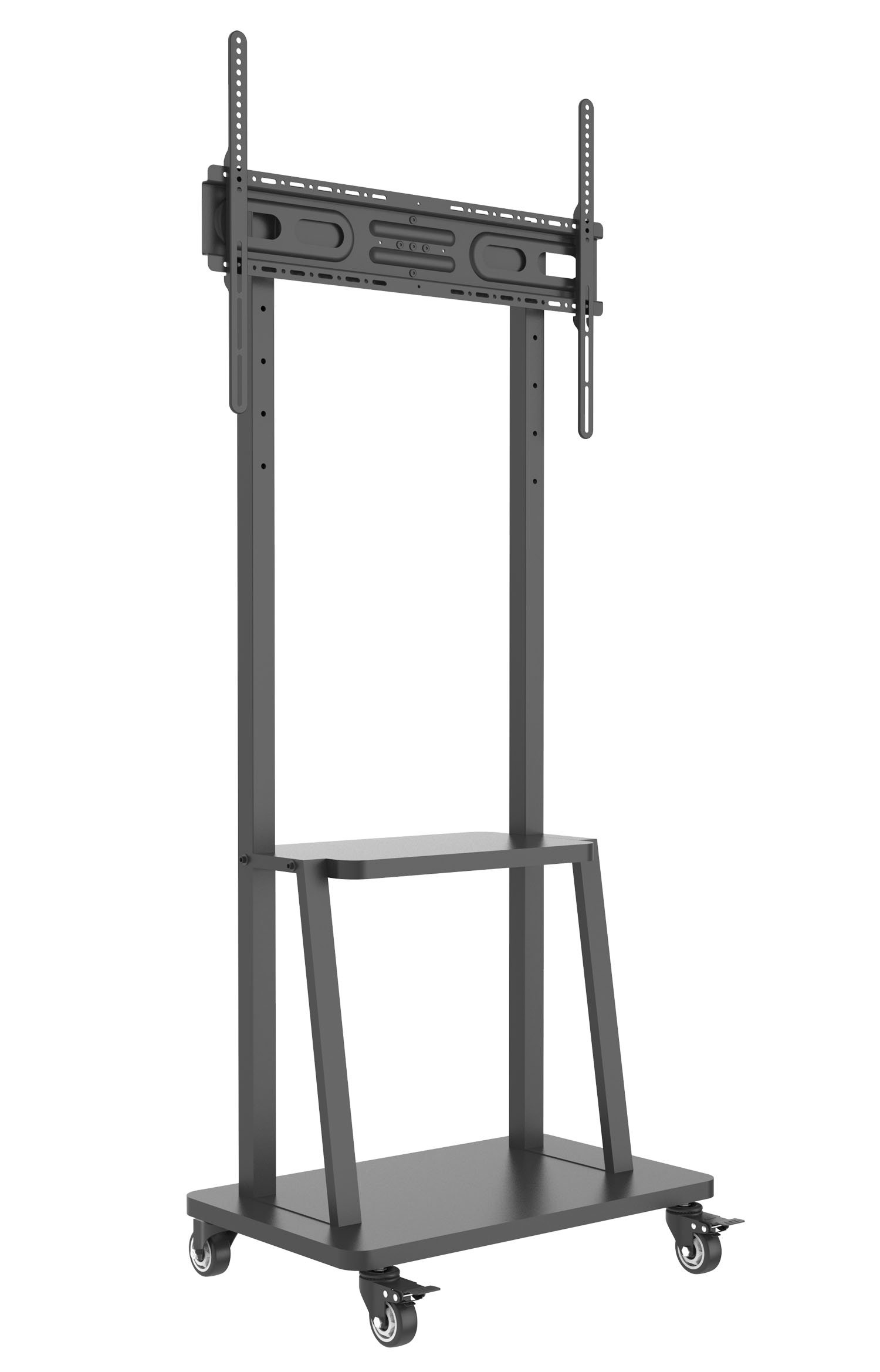 Supporto a Pavimento con Mensola per TV LCD/LED/Plasma 32-70'' TECHLY