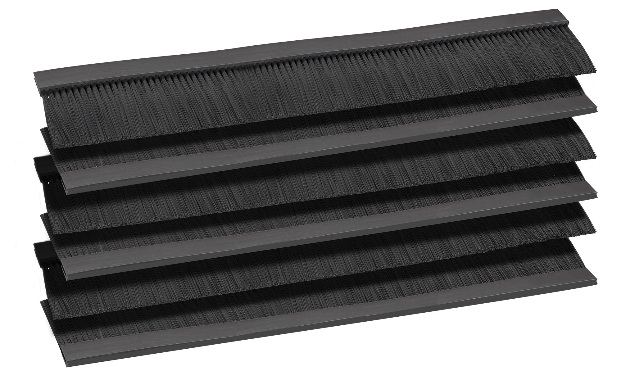 Sei Spazzole Ingresso Cavi per Armadio Rack 380 mm TECHLY PROFESSIONAL
