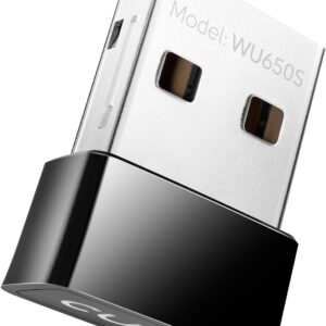Nano Adattatore USB WiFi Dual Band 650Mbps per PC con Modalità SoftAP, WU650 CUDY