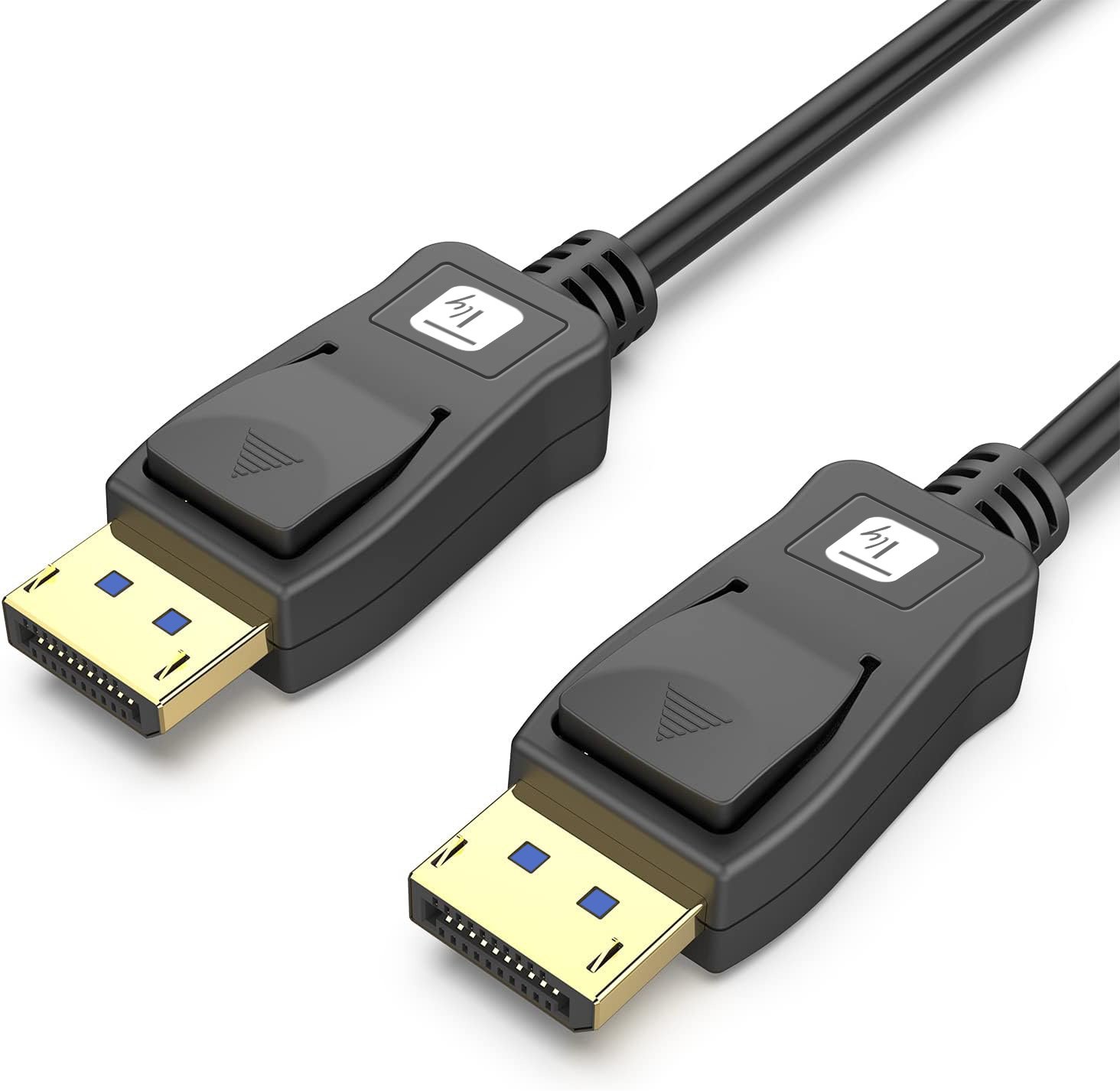 Cavo Audio/Video DisplayPort 2.1 M/M 10K 1m Nero TECHLY