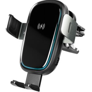 Supporto da Auto Ricarica Wireless per Smartphone da Presa d'aria LOGILINK