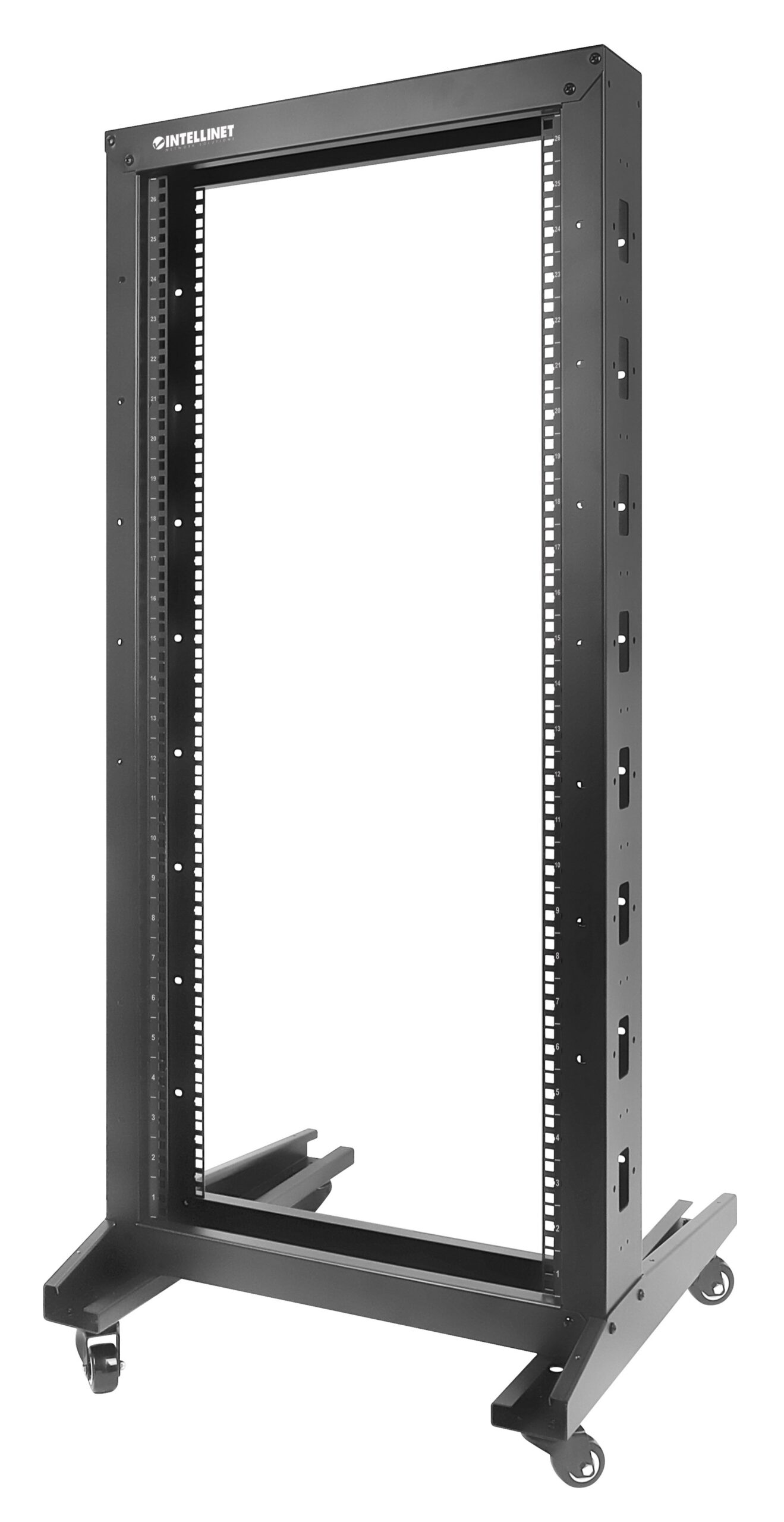 Open Frame Rack 19'' 26U 2 Montanti INTELLINET