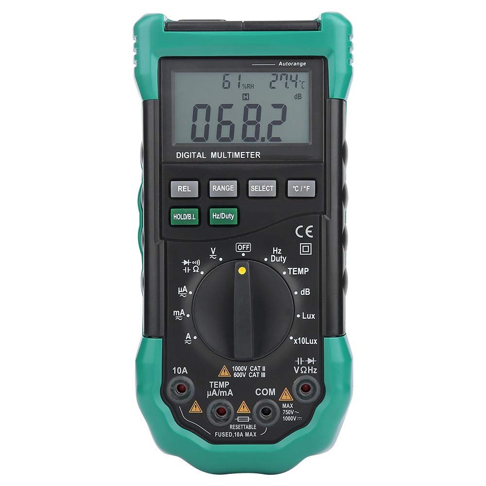 Multimetro Digitale LCD 4000counts con misurazioni ambientali, KPS-MT490 KPS