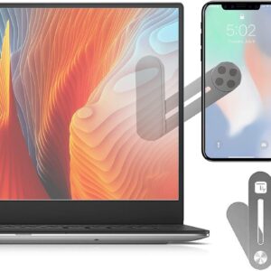 Supporto per Smartphone a Clip Magnetica Laterale per Notebook Laptop TECHLY