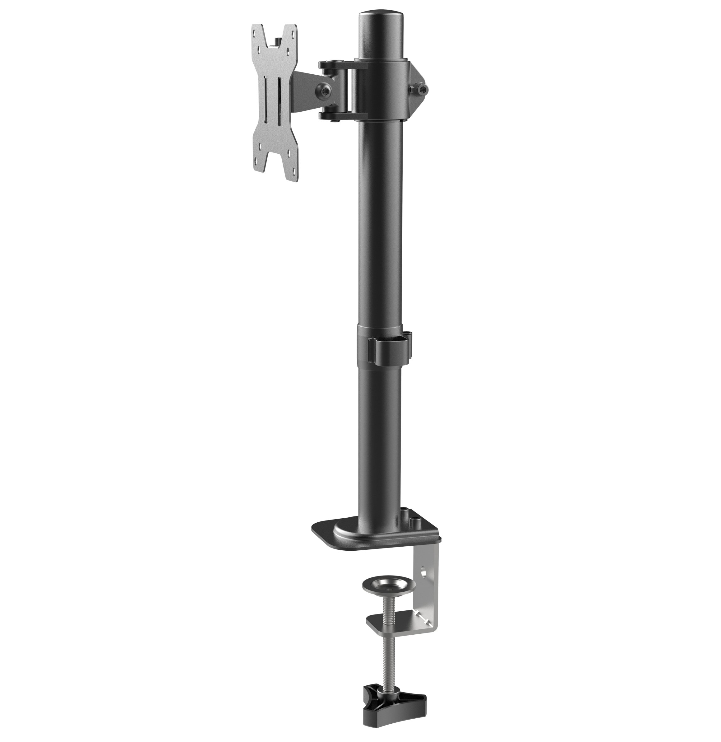 Supporto da Scrivania con Morsetto per Monitor 13-32'' Braccio Corto Inclinabile TECHLY - immagine 8