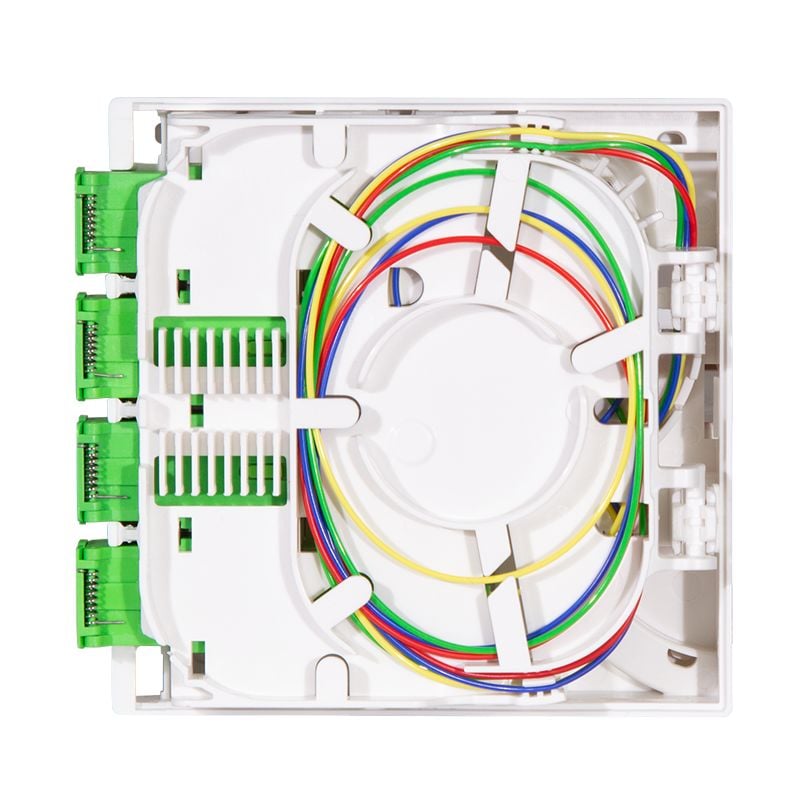 Scatola di Terminazione Ottica di Appartamento (STOA) FTTH 4x SC/APC con Cavo di Installazione da 50m LOGILINK - immagine 8