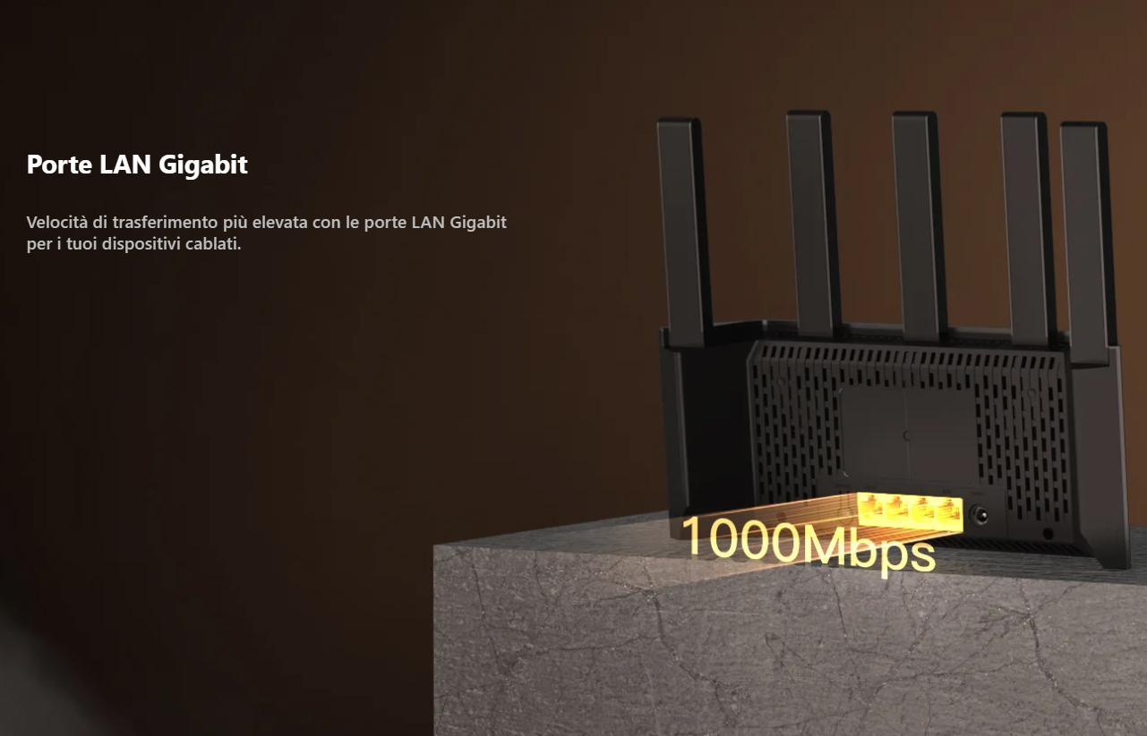 Router Wireless Dual-band Gigabit Ethernet, TX2L PRO TENDA - immagine 7