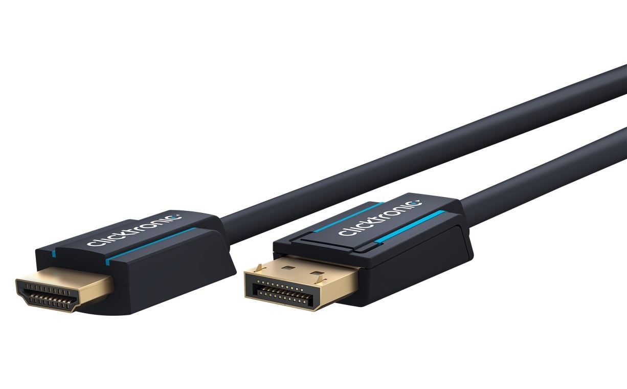 Cavo adattatore DisplayPort/HDMI 10m Alta Qualità CLICKTRONIC - immagine 7