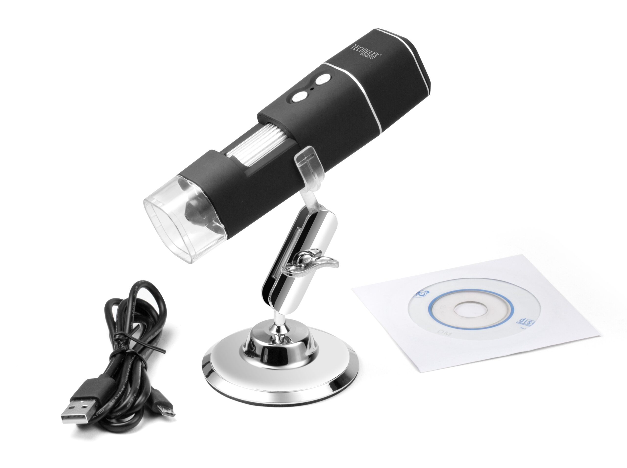 Microscopio WiFi FullHD Ingrandimento 1000x 8LED, TX-158 TECHNAXX - immagine 8