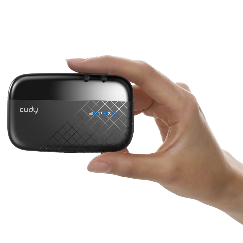 Pocket Wi-Fi Hotspot 3G/4G LTE Via SIM 150 Mbps, MF4 CUDY - immagine 7