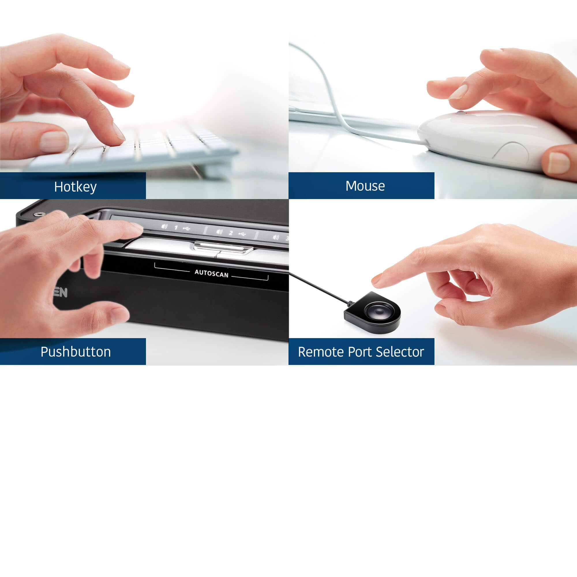 Switch KVMP™ USB-C™ DisplayPort Ibrido a 3 porte, CS1953 ATEN - immagine 8