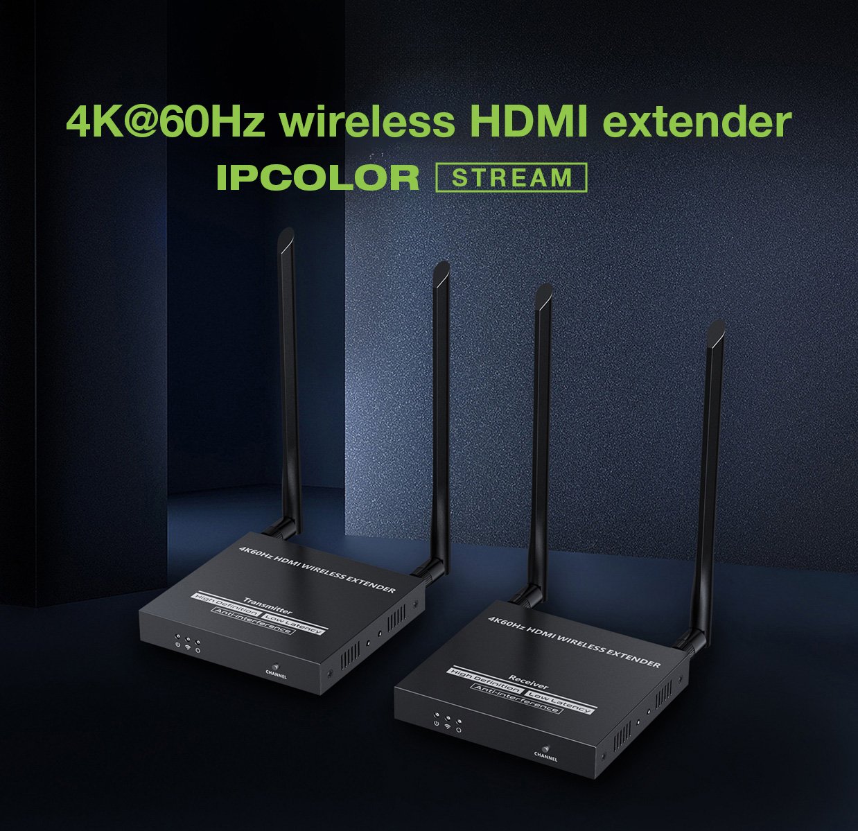 Kit Extender HDMI Wireless 5G 4K 60Hz fino a 50m TECHLY - immagine 8