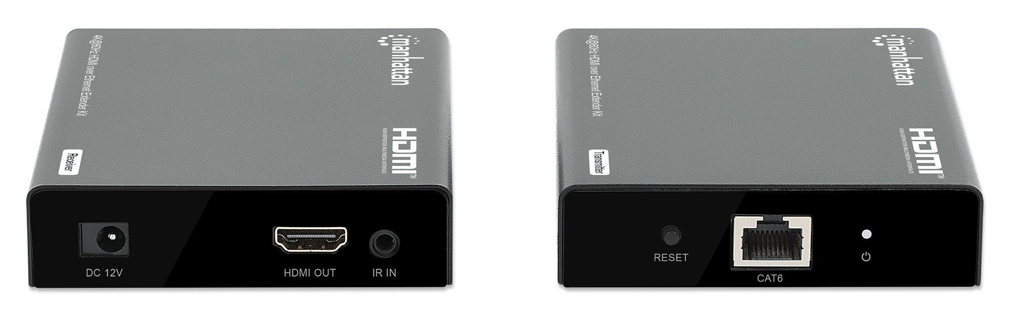 Kit Extender HDMI Over Ethernet 4K@60Hz MANHATTAN - immagine 8