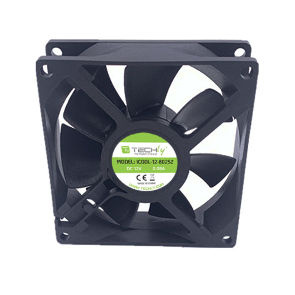 Ventola per PC 80x80x25 12V TECHLY - immagine 6