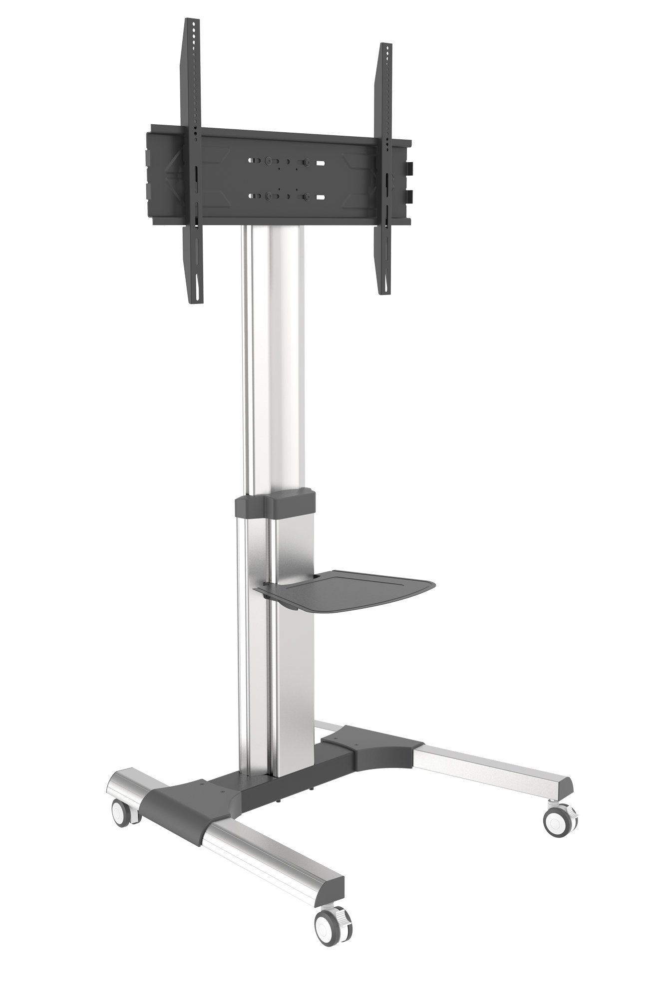 Supporto a Pavimento con una Mensola Trolley TV LCD/LED/Plasma 50-92'' TECHLY