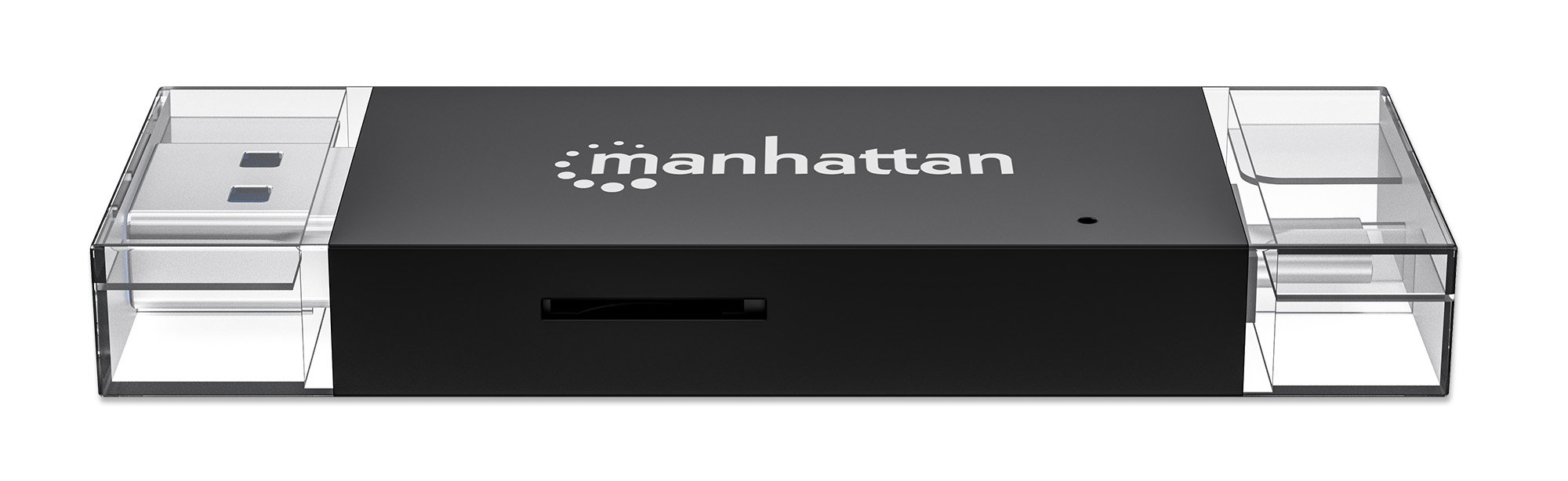 Lettore/Scrittore USB 3.0 Combo USB-C™/USB-A Multi-Schede MANHATTAN - immagine 9