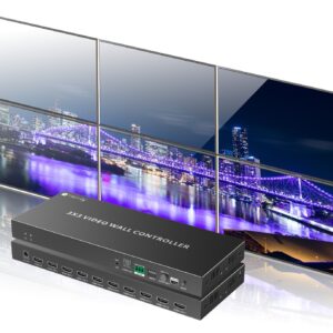 Controller per Video Wall 3x3 HDMI 9 Canali TECHLY