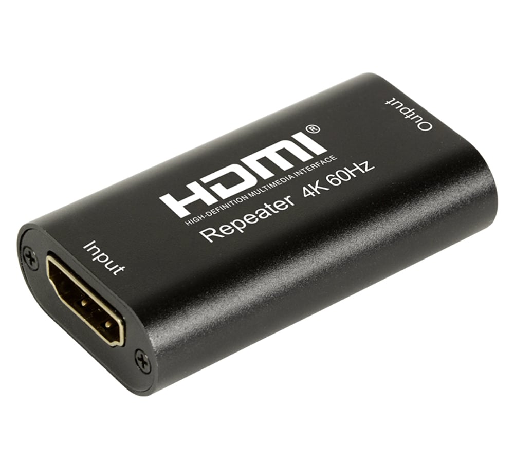 Repeater HDMI 2.0 4K@60Hz 3D HDCP Fino a 40m TECHLY