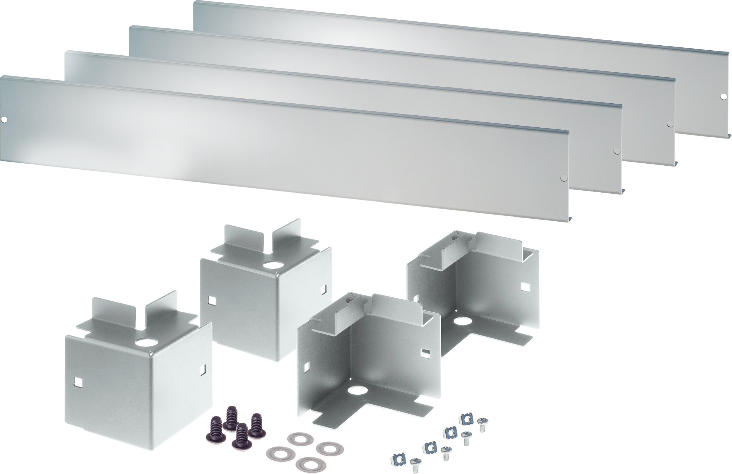 Zoccolo 800 x 800 mm per Armadi Rack Serie NextGen Grigio INTELLINET