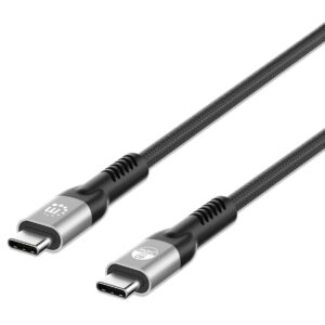 Cavo USB4 EPR USB-C&trade; M/M 40G 240W PD 3.1 8K E-Mark 2m MANHATTAN