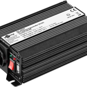 Alimentatore da Auto DC/AC 300W da 12V a 230V con porta USB GOOBAY
