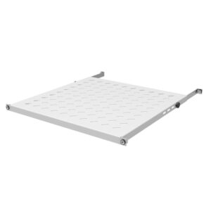 Mensola per Rack 19'' 350-450 mm 0.5U Grigio 4 Punti OEM