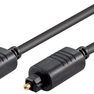 Cavo Audio Ottico Digitale Toslink (SPDIF) M/M 1m ø 5mm GOOBAY